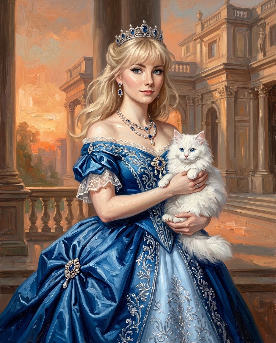 Princess in Blue 3