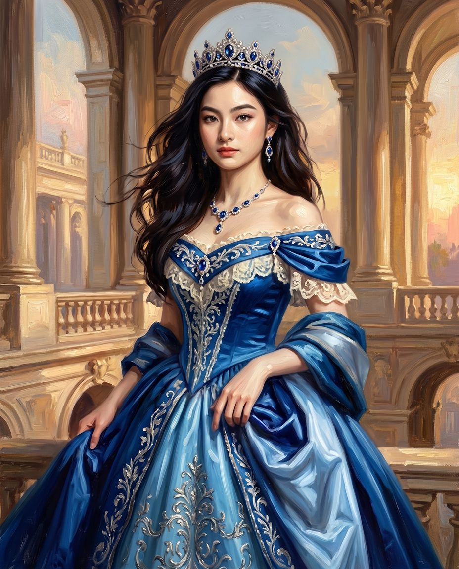 Princess in Blue 4