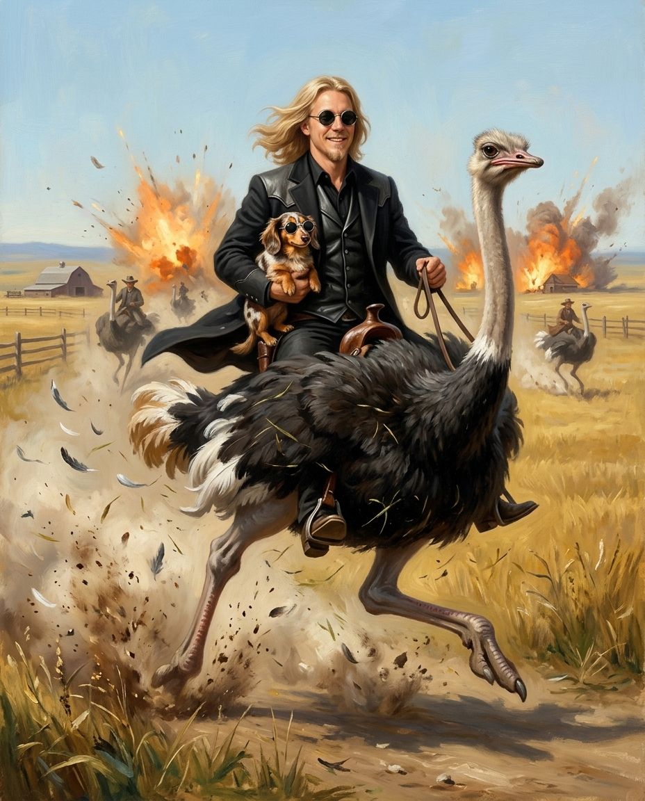 Ostrich Outlaw 9