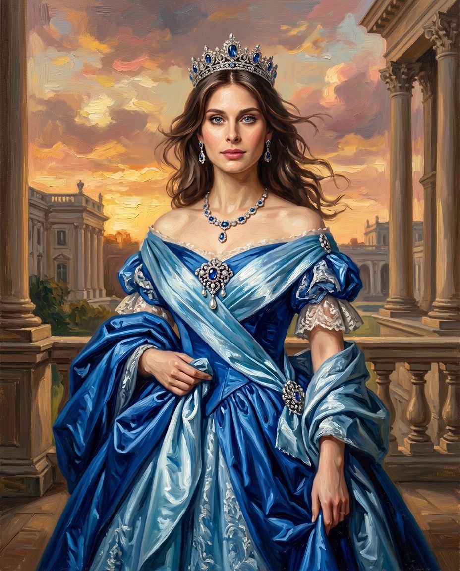 Princess in Blue