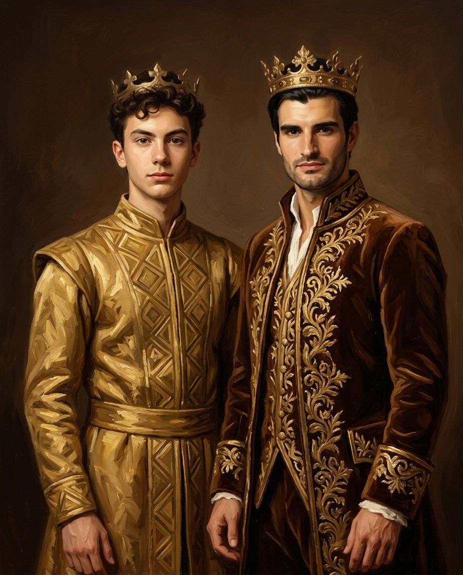 Royals in Gold